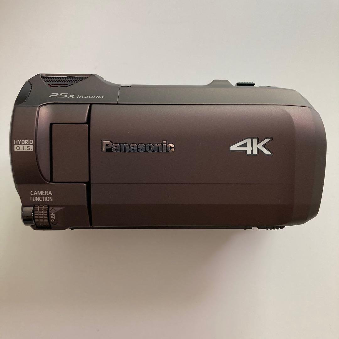 Panasonic HC-VX992MS 4K ビデオカメラ ブラウン Panasonic デジタル4Kビデオカメラ HC-VX992MS-T ブラウン バッテリー
