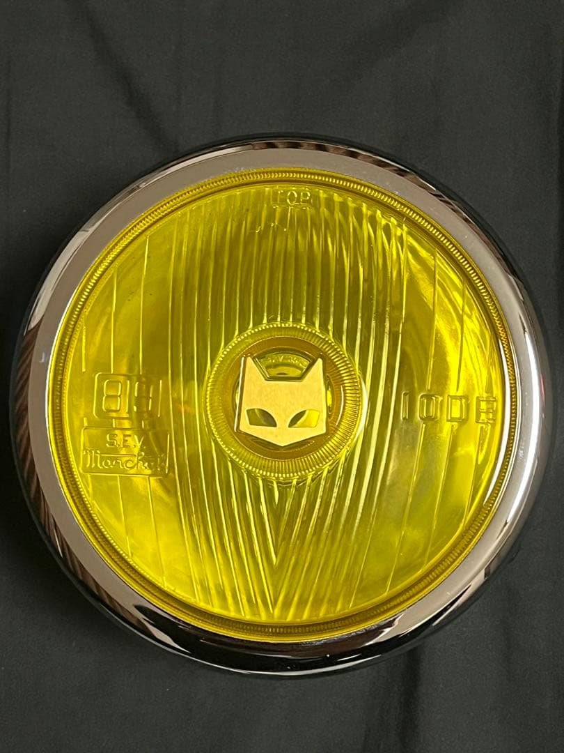 マーシャルヘッドライト 819 エイプ モンキー GN 819ドライビングランプASSY イエローレンズ / MARCHAL JAPAN OFFICIAL