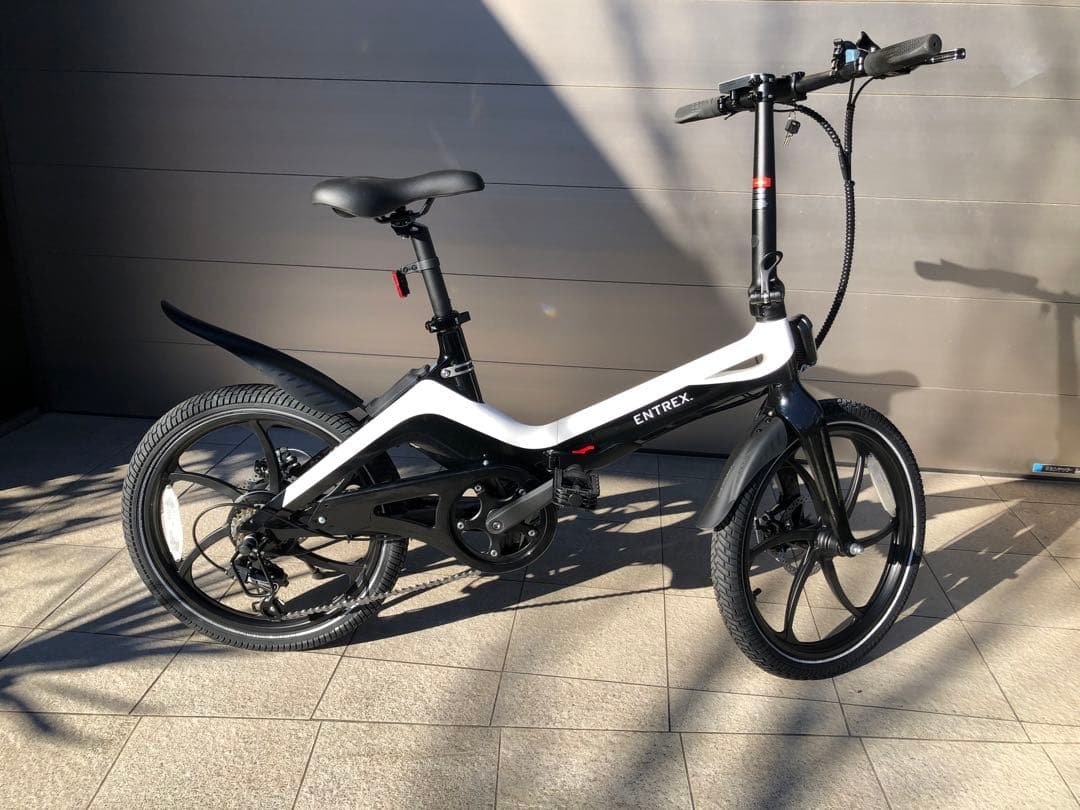 entrex S9 アントレックス　電動アシスト自転車 折りたたみ式電動自転車 S9 ホワイト20インチ／ENTRE Vehicle