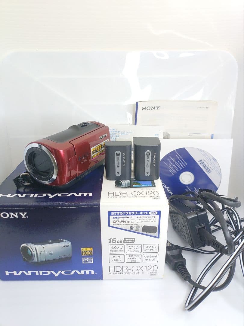 SONY HDR-CX120 ビデオカメラ 動作確認済 付属品多数 d12 HDR-CX120 | デジタルビデオカメラ Handycam ハンディカム | ソニー