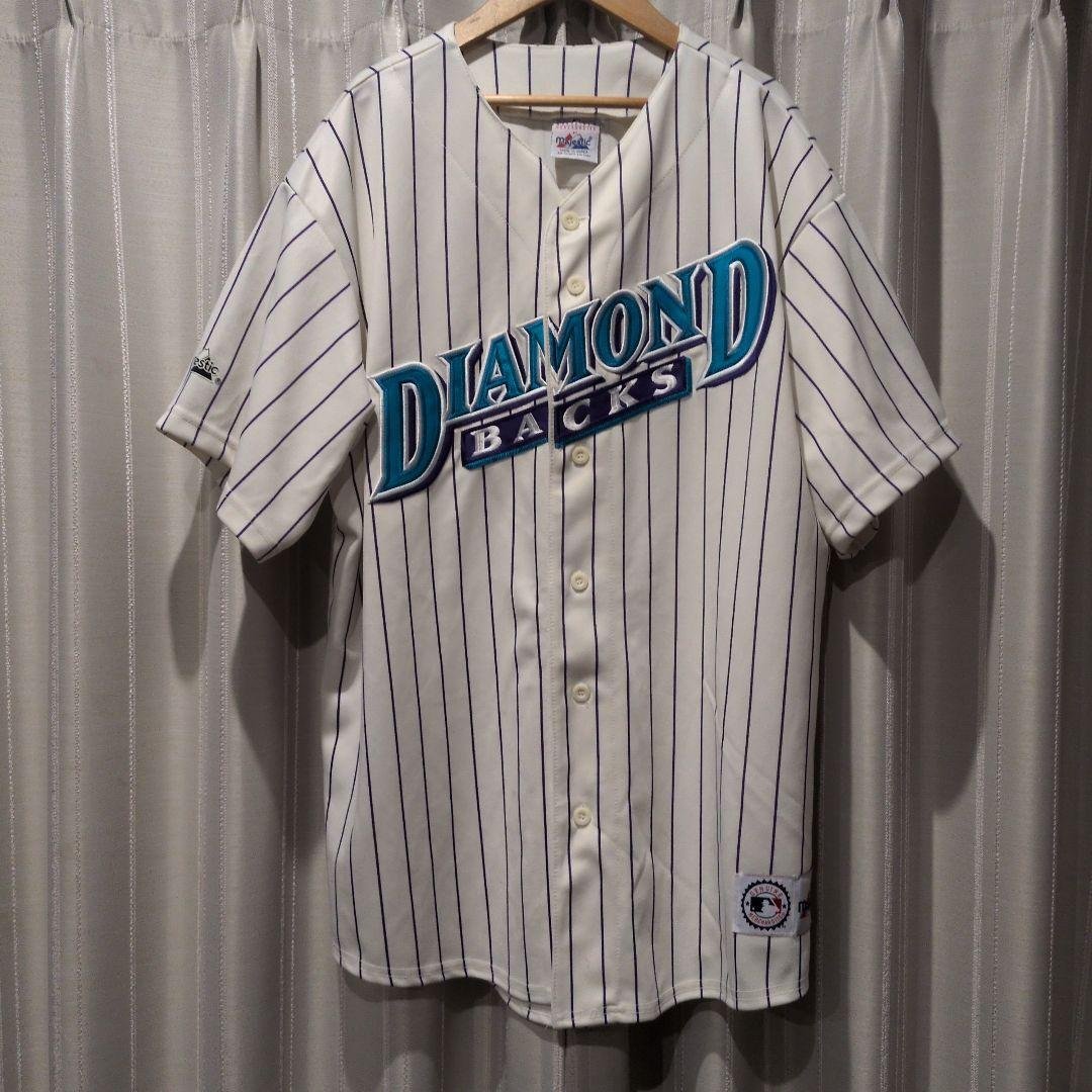 majestic ダイヤモンドバックス ユニフォーム 限定品】Majestic ダイヤモンドバックス 2001WS ユニフォーム - メルカリ