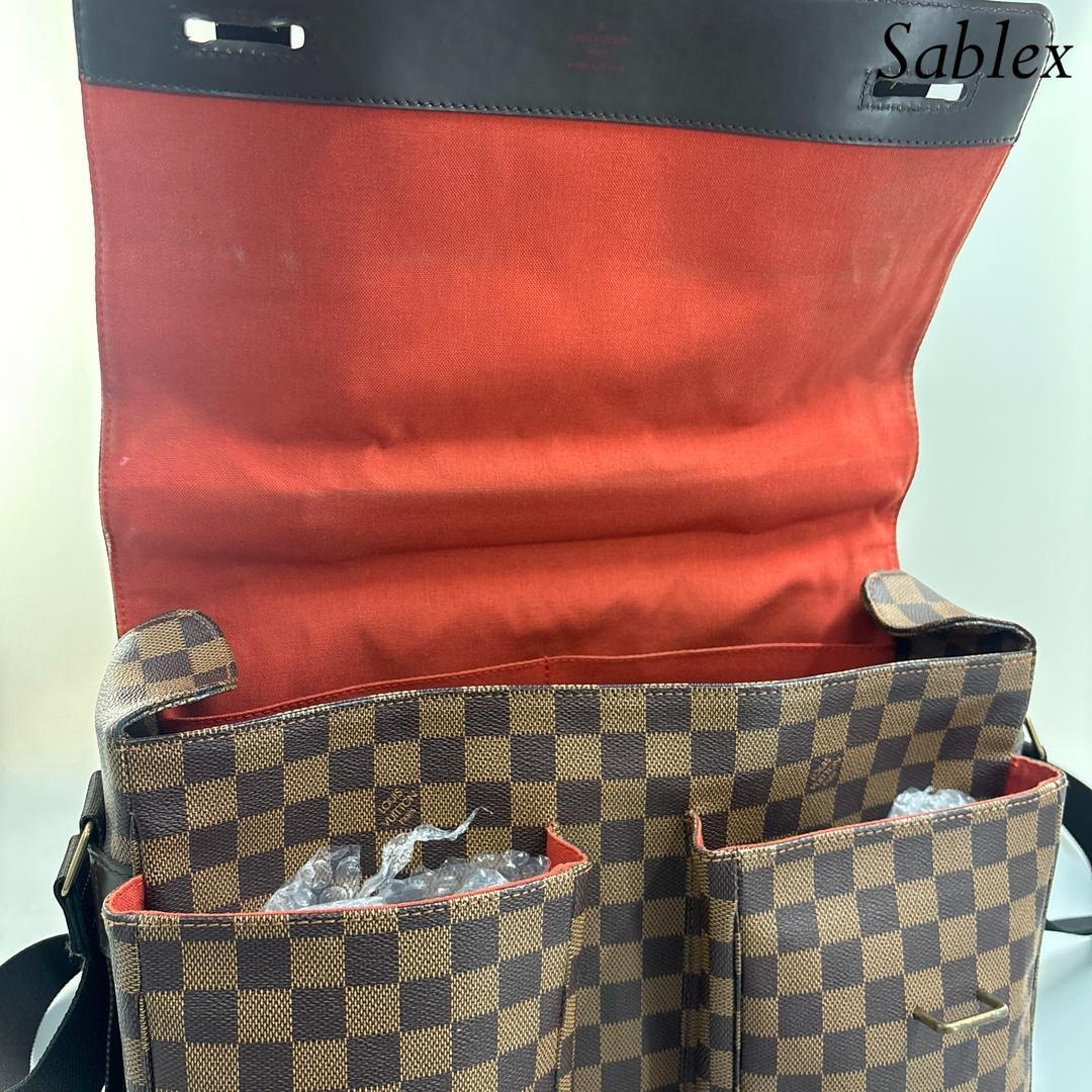 超極美品】ルイヴィトン ダミエ エベヌ ブロードウェイ N42270 メンズ