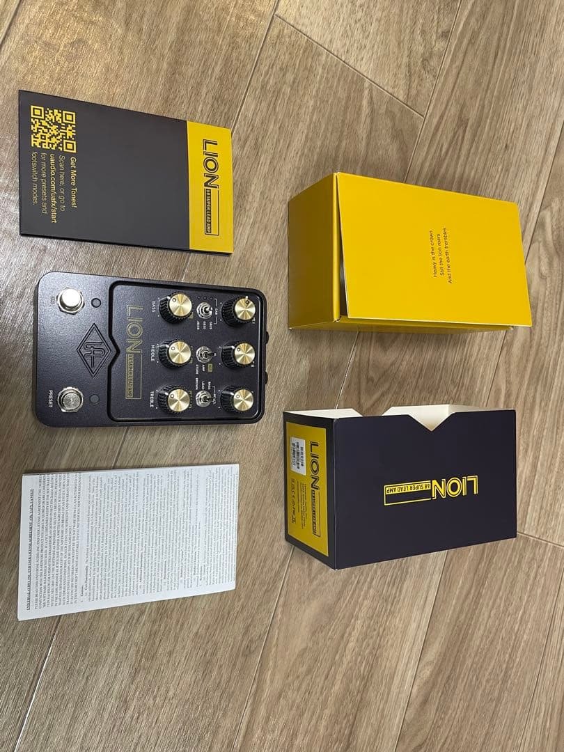 UAFX LION 68 SUPER LEAD AMP ギターエフェクター UNIVERSAL AUDIO UAFX Lion '68 Super Lead Amp【現物写真