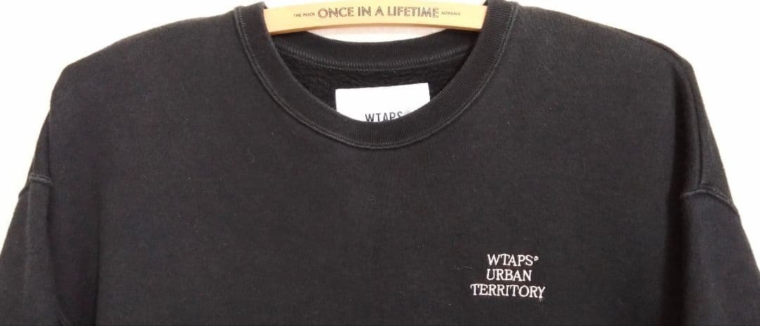 M黒 WTAPS URBAN TERRITORY スウェット ダブルタップス