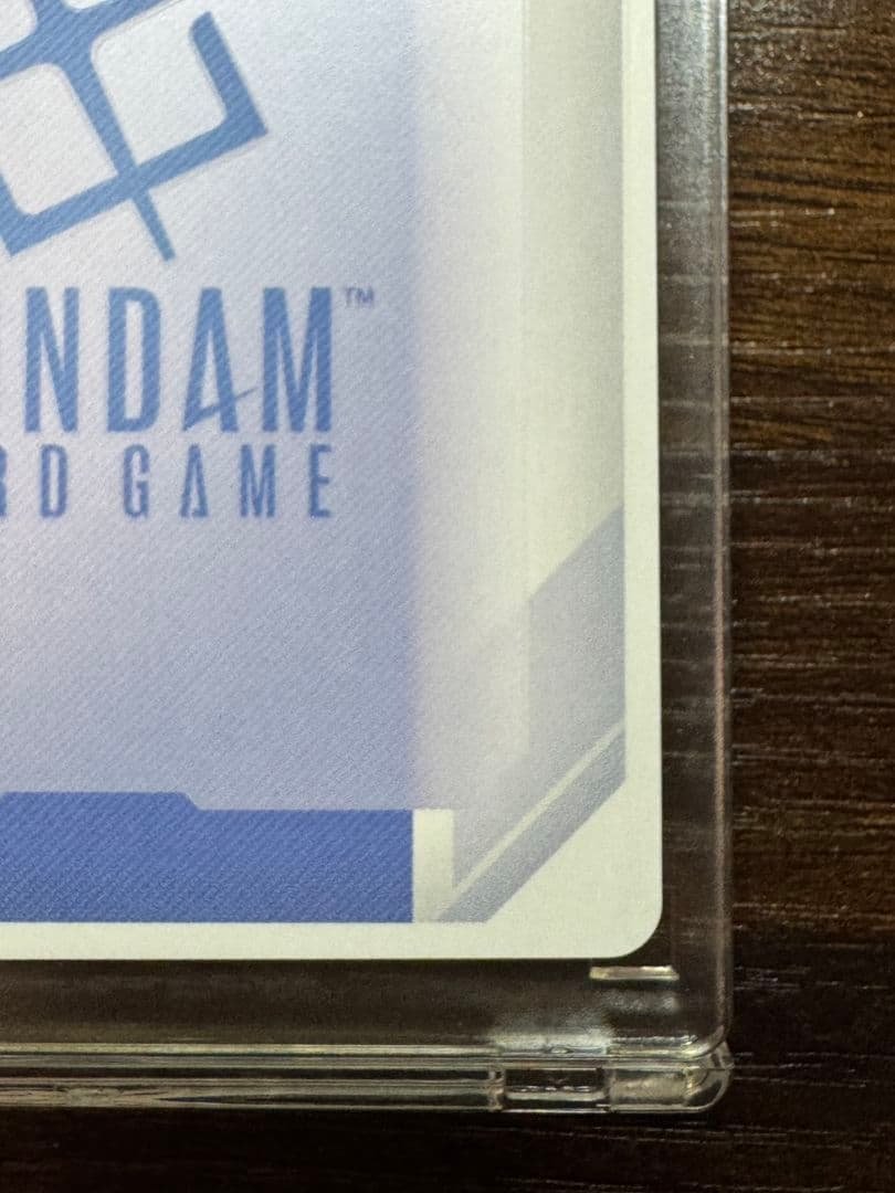 ガンダムカード ウィングガンダム β版パラレル 即スリーブ