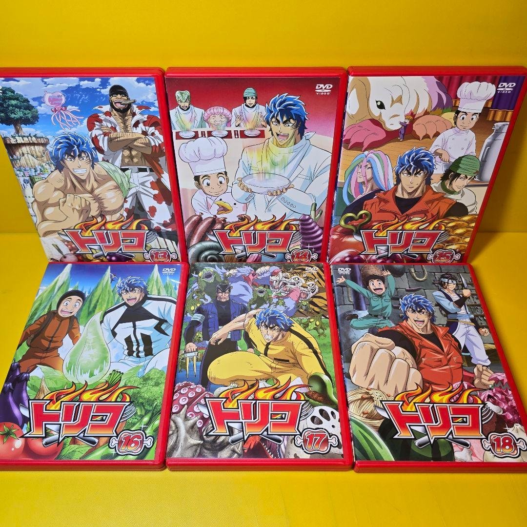 新品ケース交換済　トリコTV版49巻 + グルメ + 劇場版 　DVD全51巻
