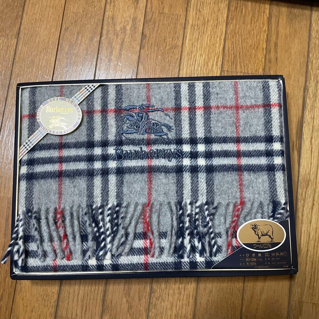 【Burberry】バーバリー　ひざ掛け　ブランケット BURBERRY バーバリー ひざ掛け ブランケット - メルカリ