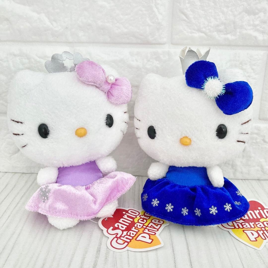 ☆希少！レトロハローキティ お姫様キティちゃん ぬいぐるみ 2点セット