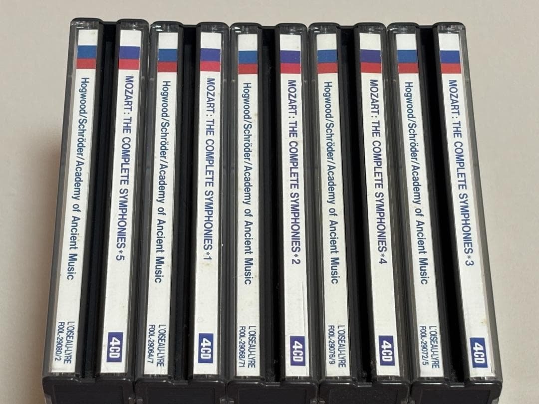 ２０CD◇モーツァルト：交響曲全集　ホグウッド、シュレーダー　エンシェント室内管 モーツァルト 交響曲全集 ホグウッド | クラシックLPレコード