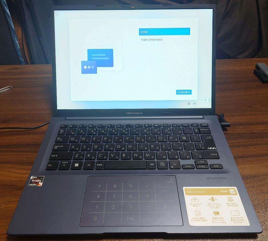 asus ノートパソコン vivobook 14x M1403QA ジャンク品 Asus Vivobook 14X M1403QA-KM011WS AMD Ryzen 5 5600H 8GB RAM Radeon RX