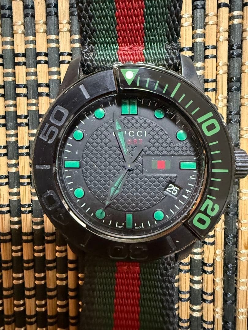 GUCCI カラー　メンズウォッチ 楽天市場】グッチ GUCCI メンズ 時計 DIVE ダイブ クォーツ ブラック