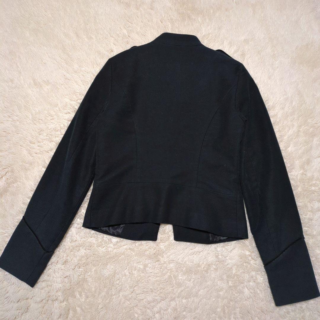 美品！GAP ナポレオンジャケット XS レディース 金ボタン ブラック