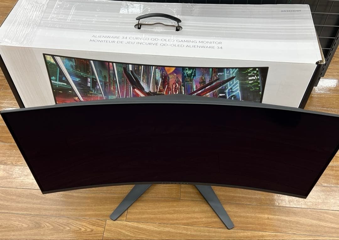 AW3423DWF モニター Amazon.co.jp: Dell ALIENWARE 34インチ カーブ型 QD-OLED ゲーミング