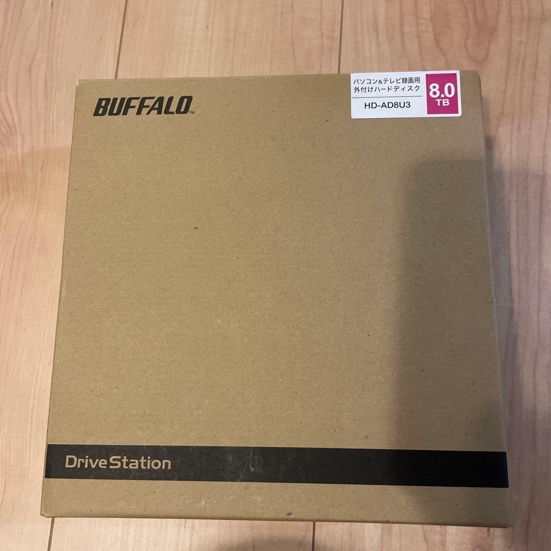 新品_BUFFALO 外付けハードディスク HD-AD8U3 8.0 楽天市場】BUFFALO 外付けハードディスク【ハードディスク HD 8TB HD