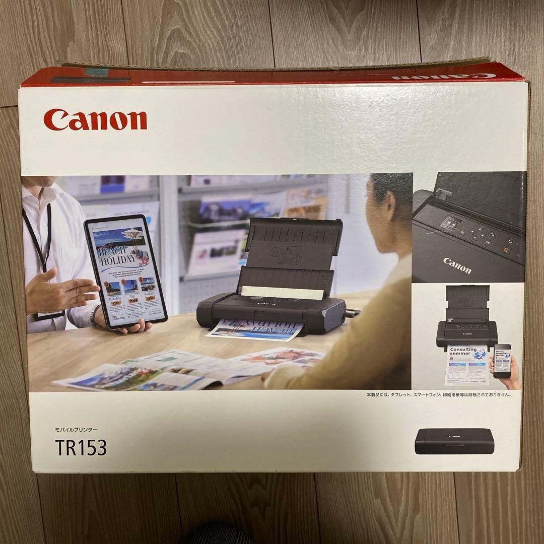 【動作未確認】Canon TR153 モバイルプリンター Amazon.co.jp: キヤノン Canon カラー A4モバイルプリンター TR153