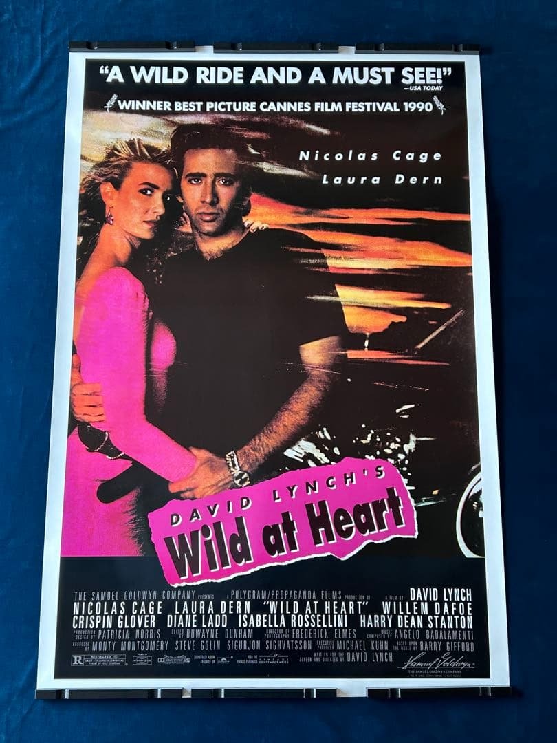 ワイルド・アット・ハート　USオリジナル映画ポスター USポスター『ワイルド・アット・ハート』（Wild at Heart） - メルカリ