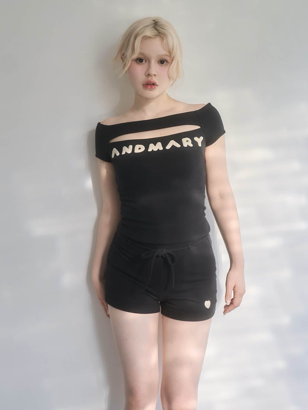 ANDMARY】Mary logo tops