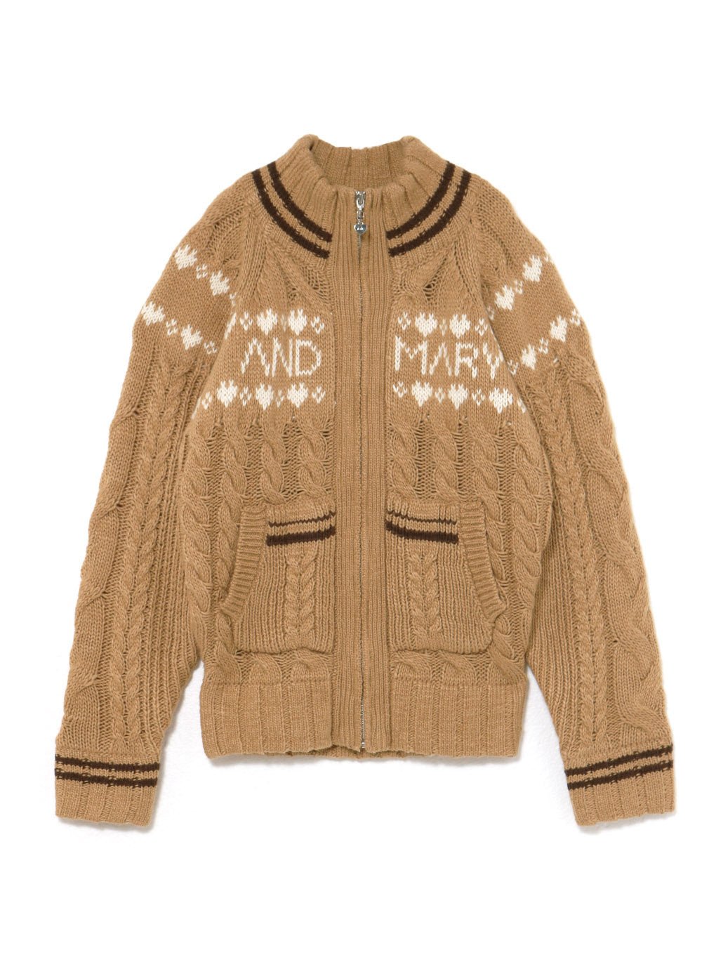 ANDMARY】Mary knit cowichan