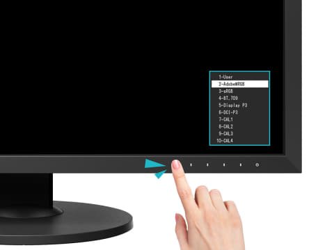 EIZO、映像制作用カラーモード搭載の4K/WQHD液晶モニター - PC Watch
