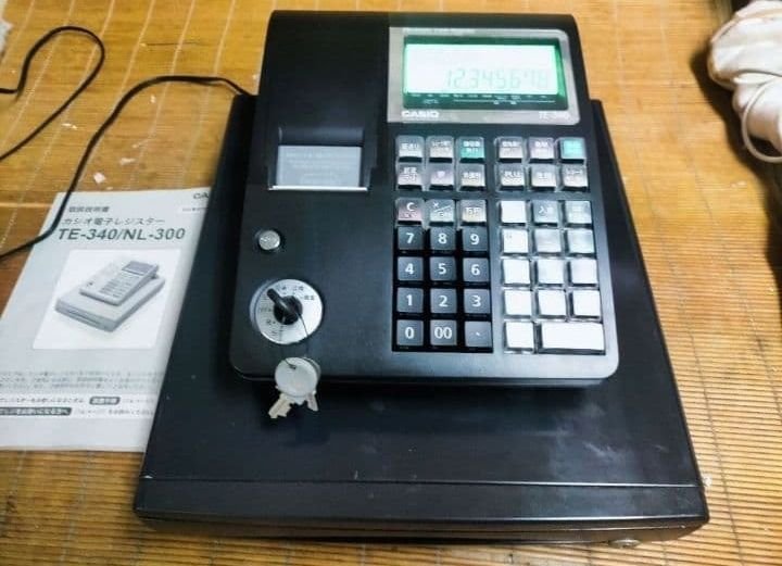 カシオレジスター TE-340/NL300 フル設定無料 550123 - メルカリ