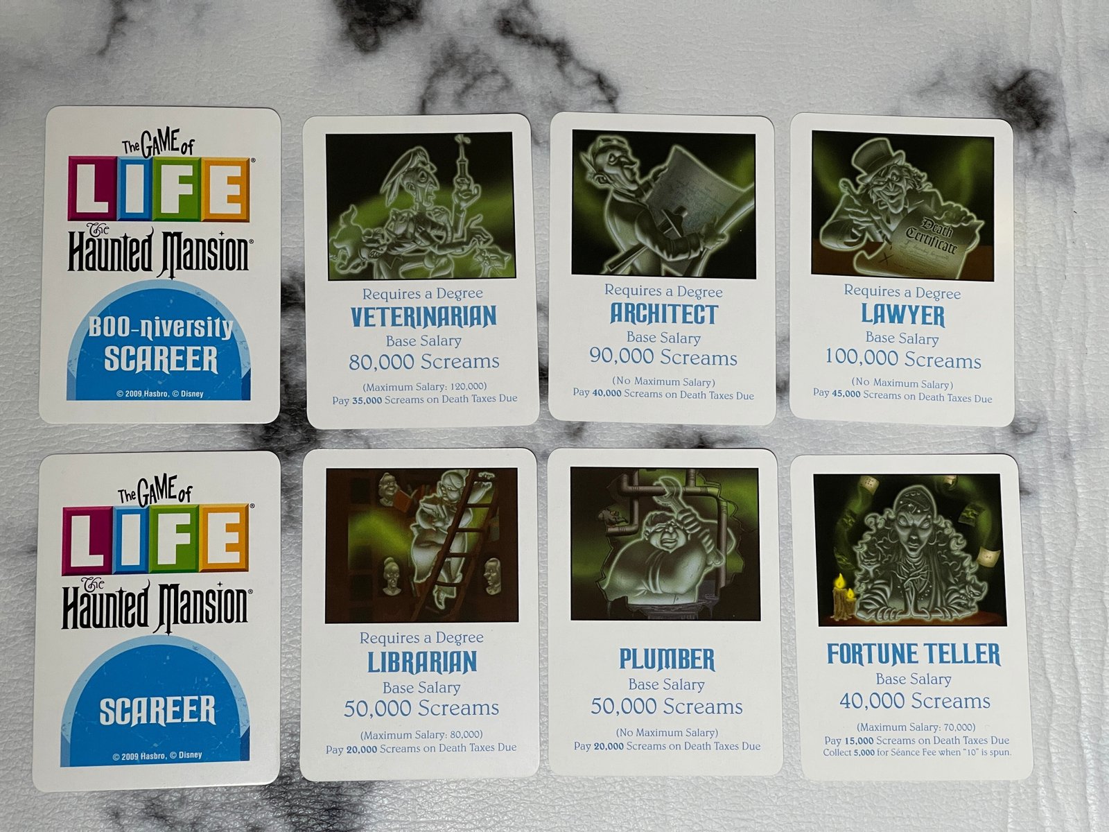 ボードゲーム紹介！】The GAME of LIFE Haunted Mansion(人生ゲーム