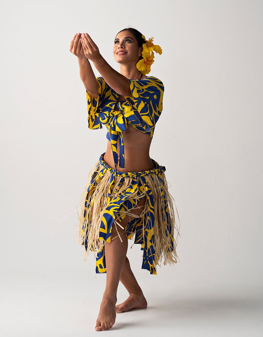 モレコスチュームショートパレオ（ハウオリ）イエロー – 【公式