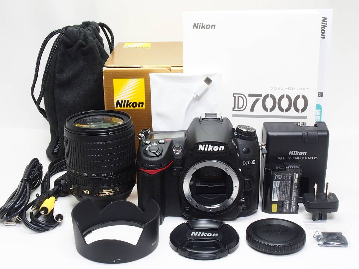 Yahoo!オークション -「nikon d7000 18-105 vr レンズキット」の落札