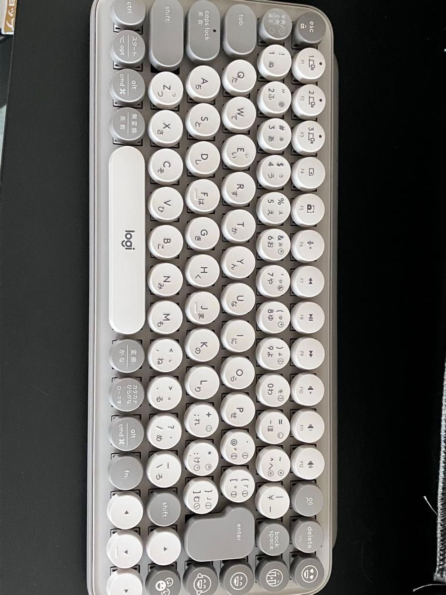 Logicool POP KEYS ワイヤレス グレージュ マウス セット K730GY