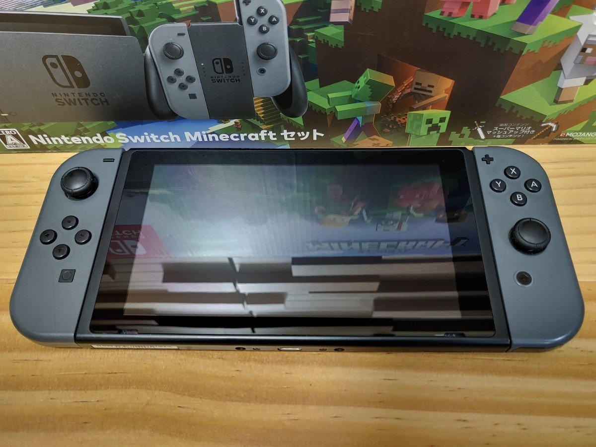 マイクラ箱付き】Nintendo Switch 本体 Minecraft セット 任天堂