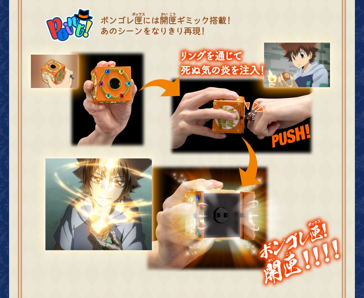 Special Memorize ボンゴレ匣＆ボンゴレリングセット(沢田綱吉/雲雀恭