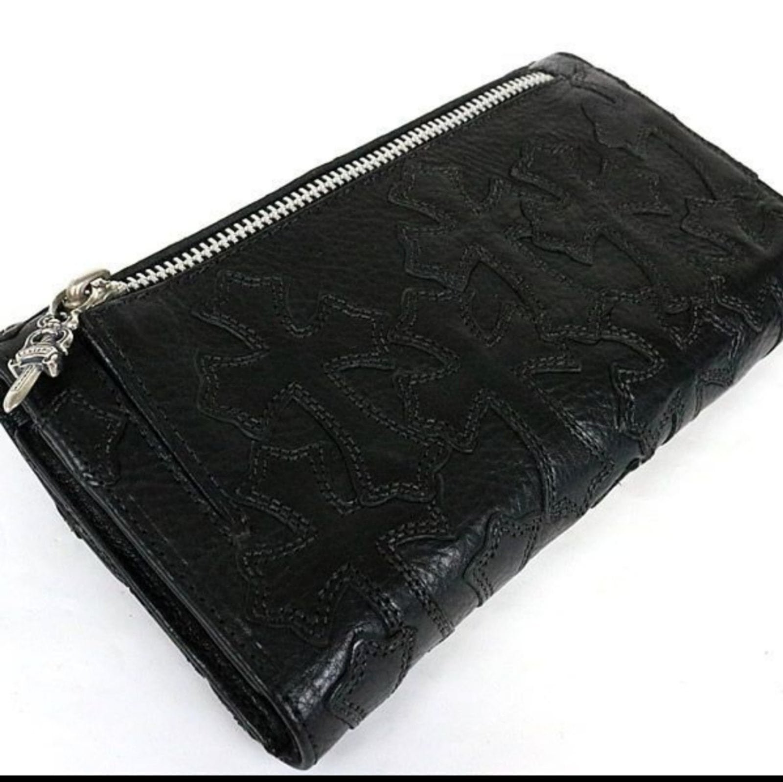 CHROME HEARTS クロムハーツ ウェーブウォレット フルセメタリークロス