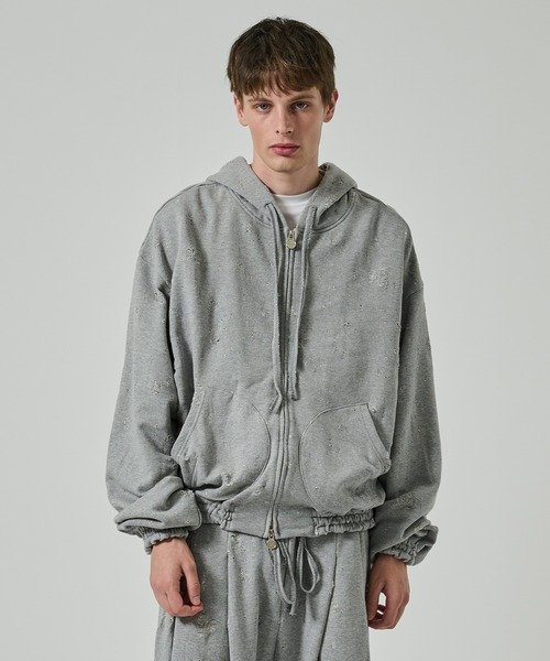 セール】【SHINYAKOZUKA】OLD STYLE ZIP HOODIE(ISSUE#7)（パーカー