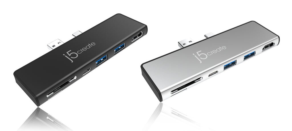 j5createはGen2ハブおよびPD充電できる 『Surface Pro 7専用 7in1