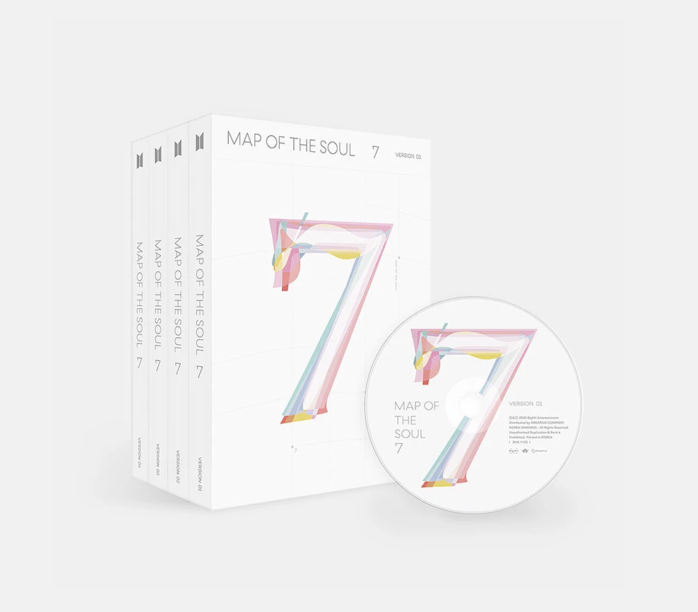 BTS - 4TH FULL ALBUM MAP OF THE SOUL 7 | COKODIVE