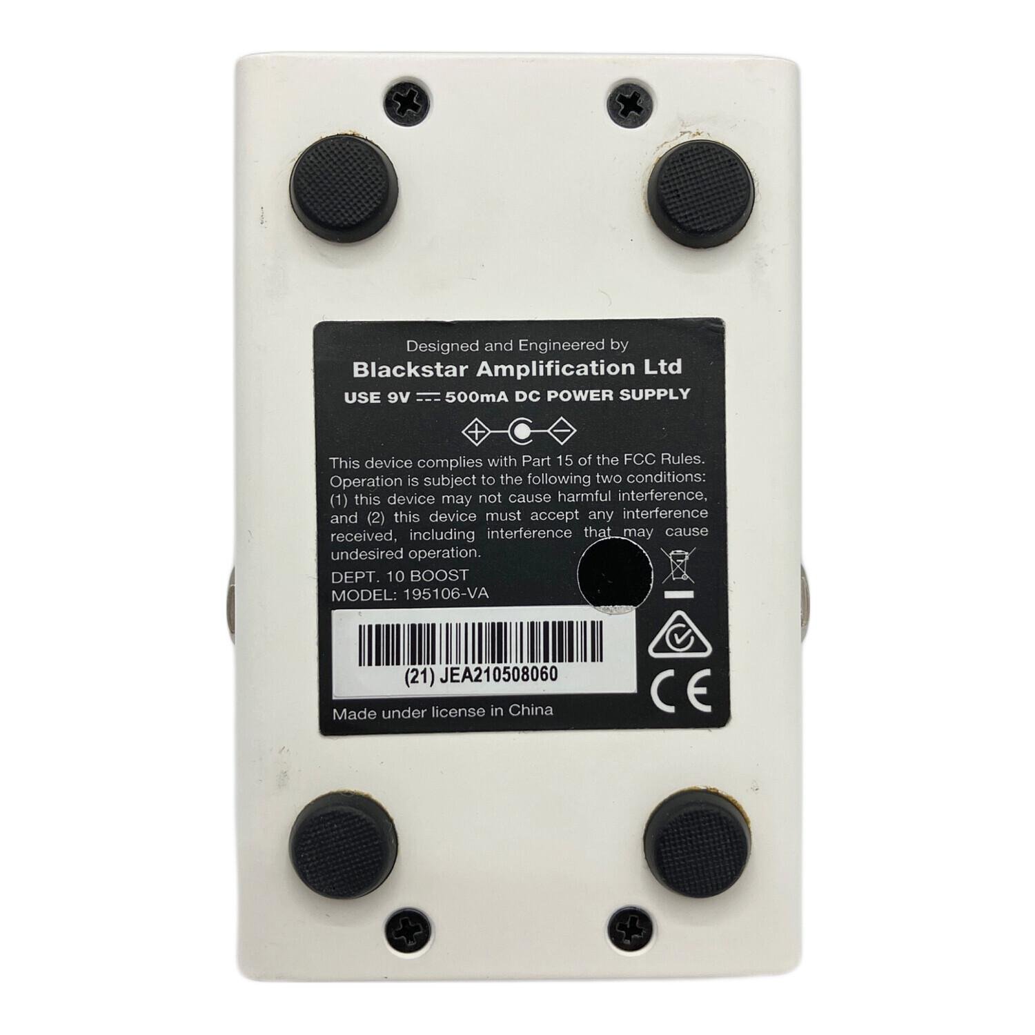 Blackstar (ブラックスター) エフェクター DEPT.10 BOOST｜トレファク